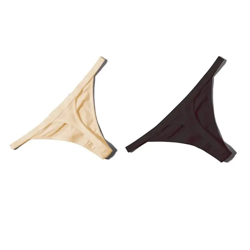 CowLost | wsfsljwdw-sexy-women-cotton-g-string-thongs-low-waist-seamless-panties |23