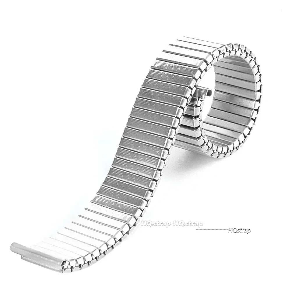 CowLost | product_id-hqstrap-stainless-steel-elastic-metal-watch-strap-12-20mm-silver-gold-expansion-band |12