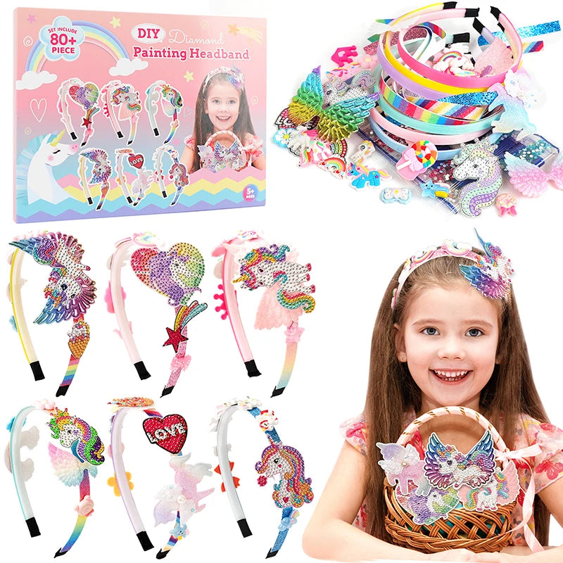 CowLost | product_id-diy-hair-accessories-headband-making-kit-for-girls-arts-and-crafts-gift |1