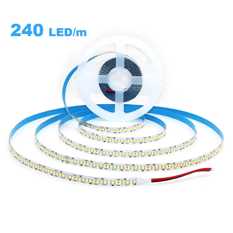CowLost | 240leds-m-led-strip-2835-dc12v-24v-home-light-strip-5m |2