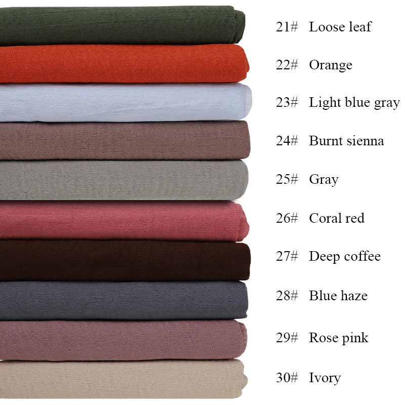 CowLost | ramadan-cotton-crinkle-headband-veil-scarves |13