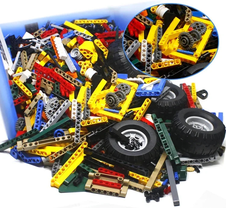 CowLost | product_id-1kg-technical-connector-studded-beam-building-blocks-accessories |13