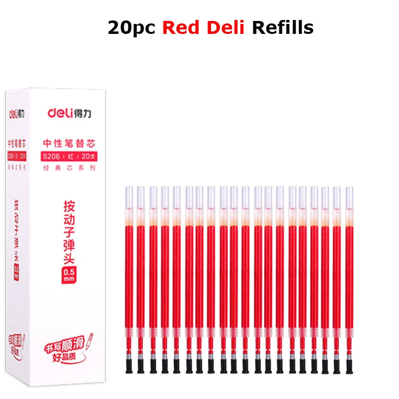 CowLost | product_id-deli-nusign-quick-drying-black-gel-pen-0-5mm-bullet-tip-for-business-school |15