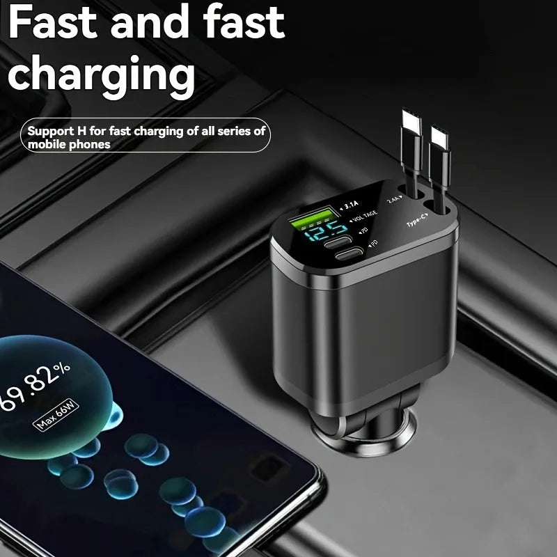 CowLost | product_id-one-to-five-vehicle-mobile-phone-charger-with-super-fast-charging-and-ambient-starry-light |10