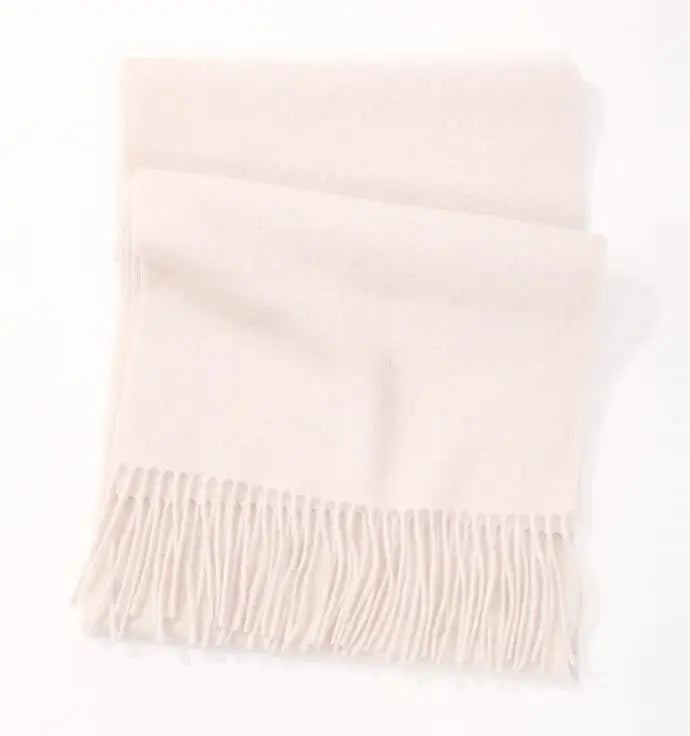 CowLost | winter-pure-long-wool-scarf-women-luxury-brand |68