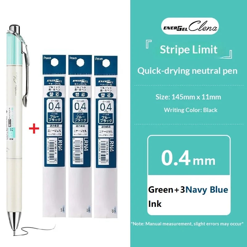 CowLost | product_id-pentel-energel-bln75-stripe-edition-gel-pens-0-3-0-4-0-5mm-stainless-nib-smooth-writing |100