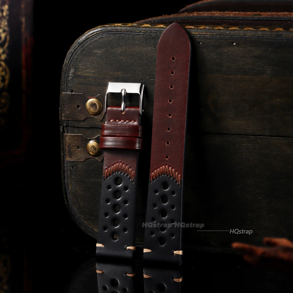 CowLost | product_id-breathable-genuine-cowhide-leather-20mm-watch-strap-for-seiko-unisex-with-stitching |13