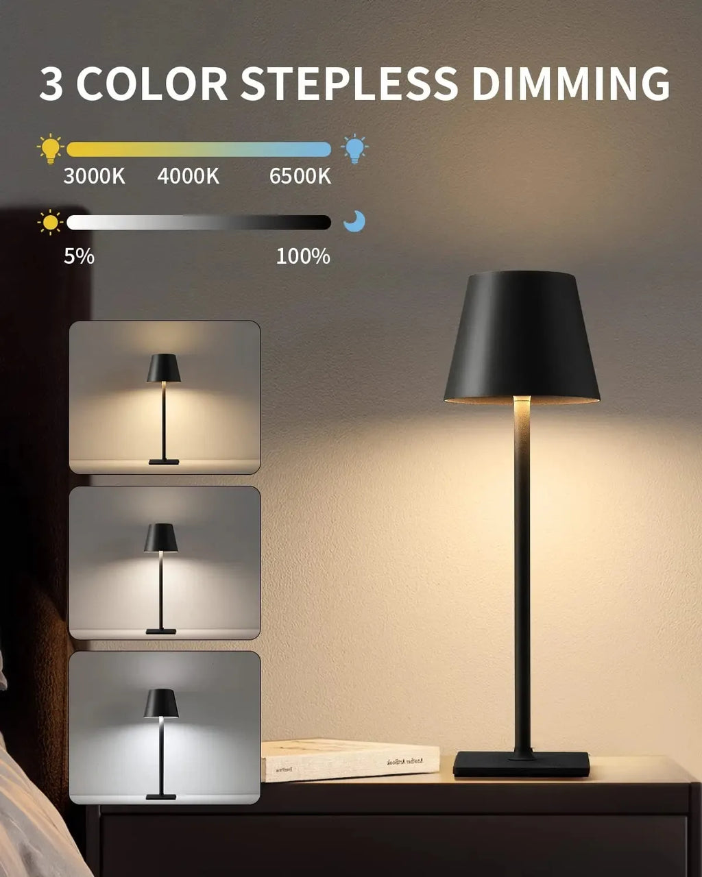 CowLost | product_id-rechargeable-led-touch-sensor-table-lamp-wireless-night-light-for-bedroom-restaurant-hotel-bar |15