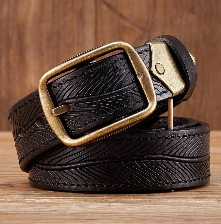 CowLost | 3-8cm-pure-cowhide-high-quality-genuine-leather-belts-for-men |11