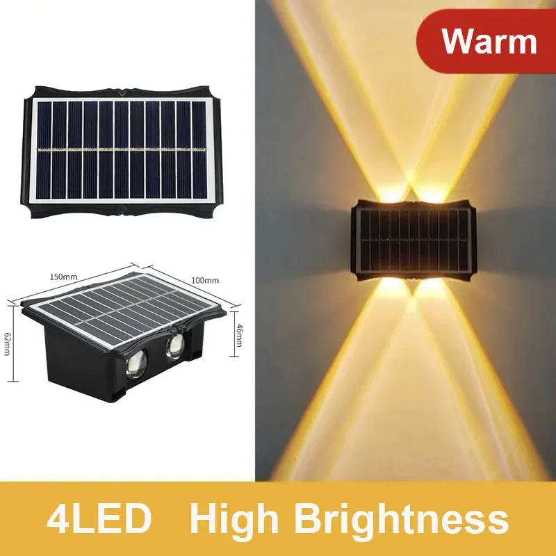 CowLost | product_id-solar-led-outdoor-wall-light-high-brightness-up-and-down-garden-lamp |29