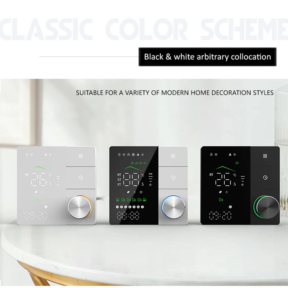 Tuya WiFi BHT-18 Matter Smart Electric Heating Thermostat with Week Programming and AI Control