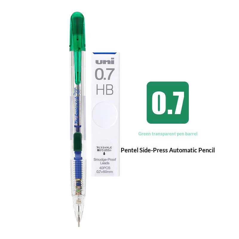CowLost | product_id-pentel-pd105t-mechanical-pencil-0-5-0-7mm-break-resistant-side-knock-design |26