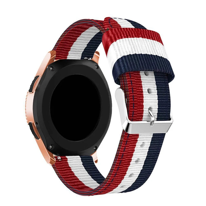 HQstrap 20mm 22mm Nylon Quick Release Watch Strap Unisex Sport Replacement Band