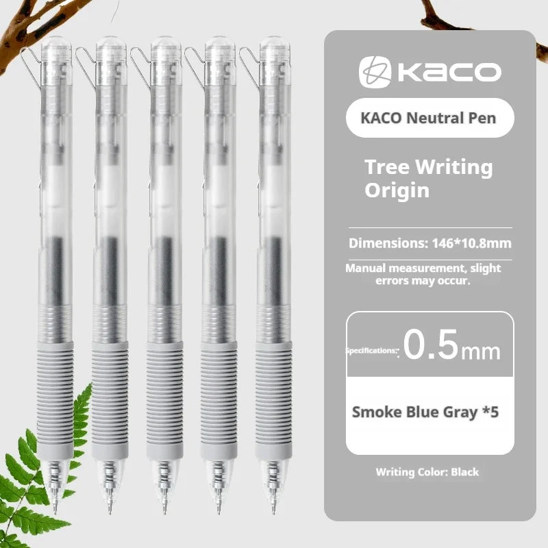 CowLost | product_id-kaco-k1-0-5mm-black-gel-pen-with-soft-grip-and-transparent-barrel-for-smooth-writing |26