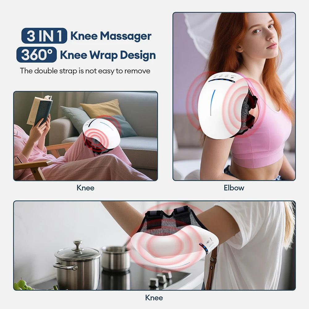 CowLost | uncategorized-6-head-silicone-electric-smart-knee-massager |6