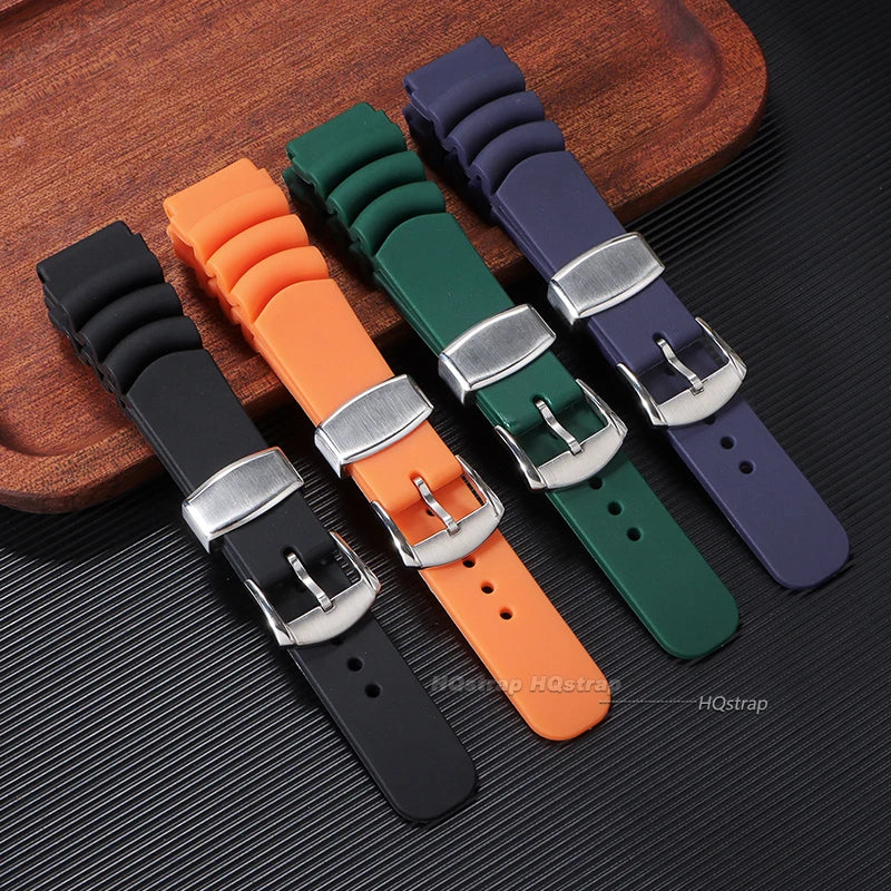 CowLost | watch-bands-product_id-silicone-watch-strap-for-seiko-water-ghost-007-diver-20mm-22mm-thickened-resin-wristband |2