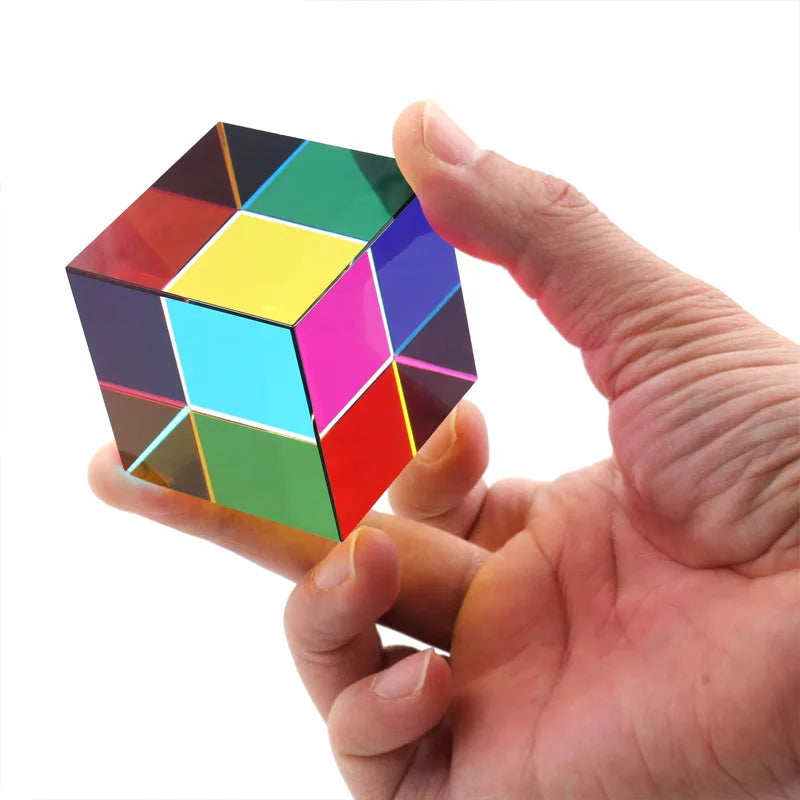 CowLost | product_id-color-cube-prism-optical-science-experiment-toy-home-decoration |3