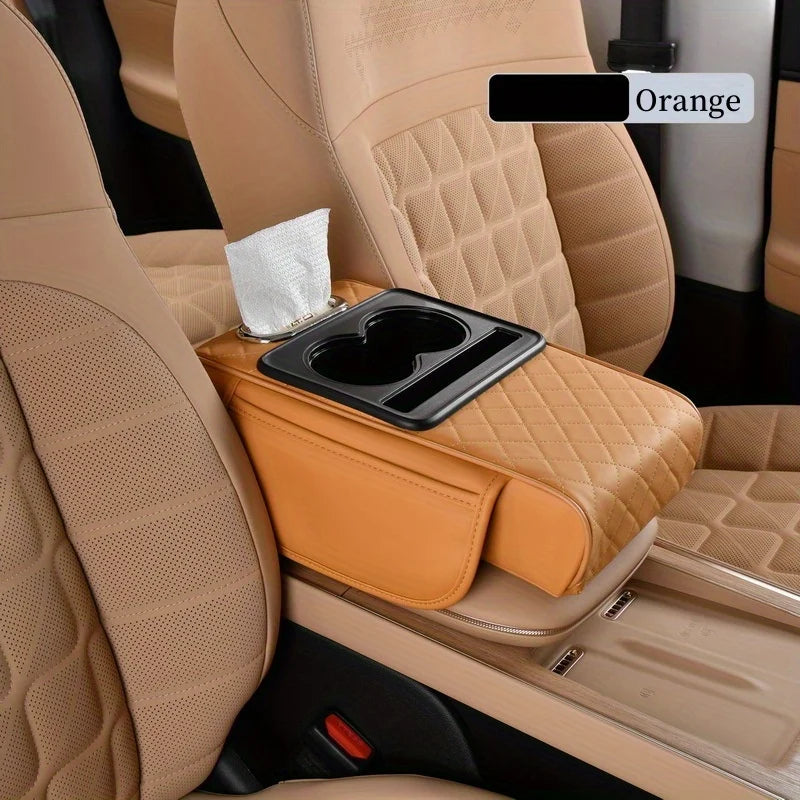CowLost | vehicle-parts-accessories-universal-leather-car-center-console-armrest-cover |11