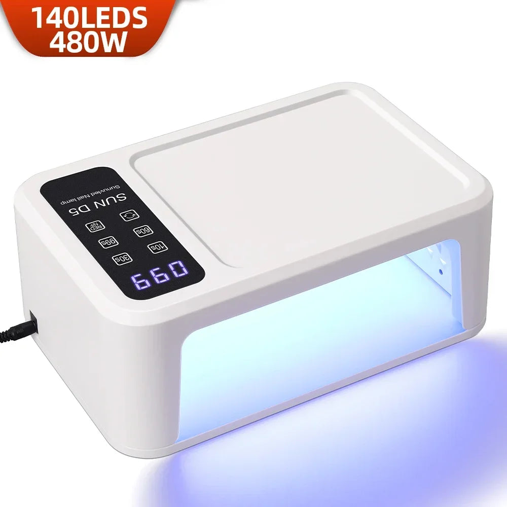 CowLost | uncategorized-480w-uv-led-nail-lamp-with-140-leds-for-manicure-drying |1