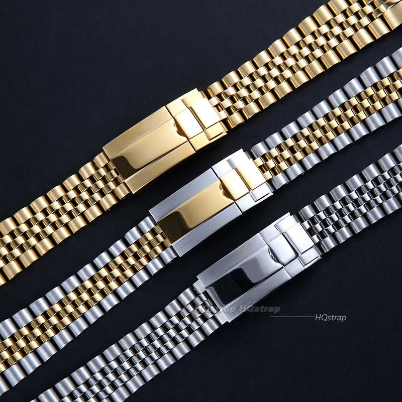 CowLost | bracelets-product_id-20mm-curved-end-solid-stainless-steel-jubilee-bracelet-for-rolex-watch |14