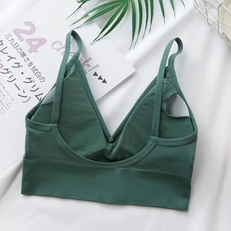 CowLost | product_id-womens-seamless-ribbed-u-back-crop-sports-bralette-m-xl |4