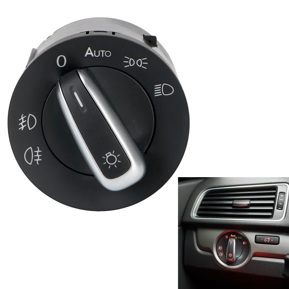 CowLost | product_id-5nd941431b-chrome-fog-headlight-switch-knob-for-golf-jetta-mk5-mk6-gti-passat-b6-b7-cc-touran-tiguan |2