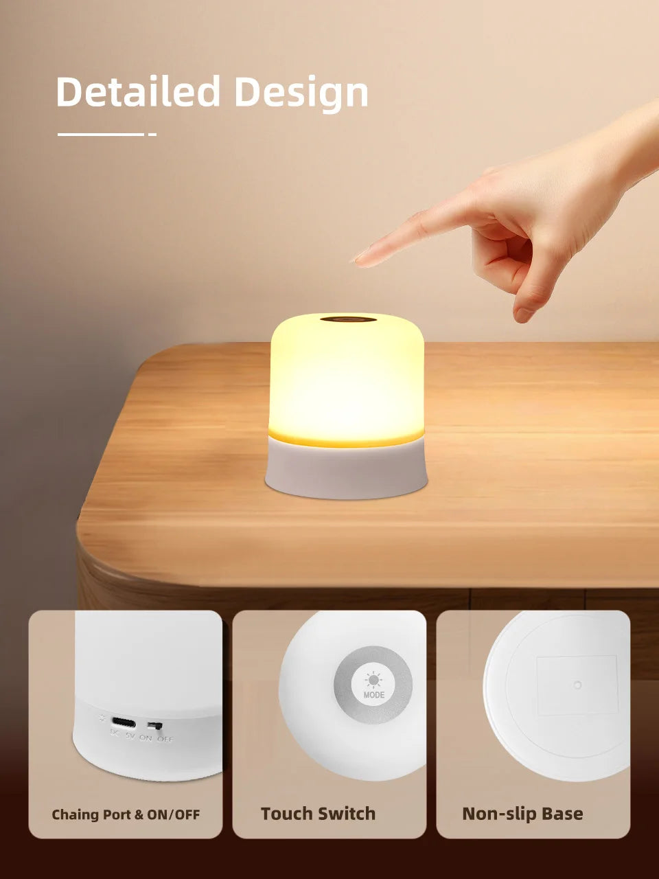 CowLost | product_id-ggbingo-rechargeable-touch-rgb-dimmable-night-light-with-remote-for-bedroom-and-living-room |15