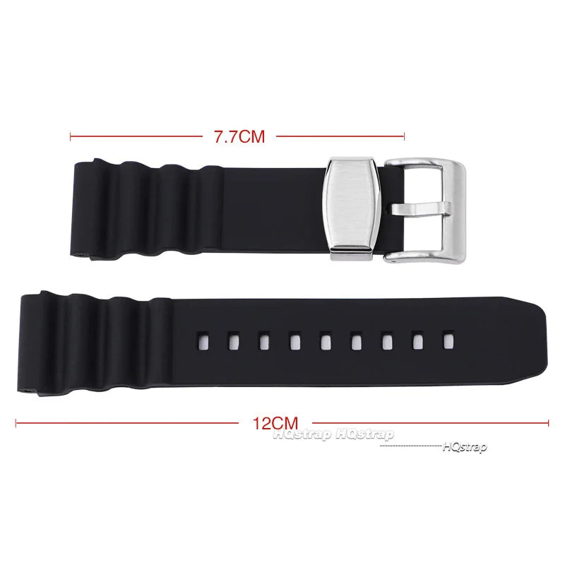 CowLost | rings-product_id-waterproof-silicone-replacement-strap-for-seiko-water-ghost-007-abalone-20-22mm-with-steel-ring |6