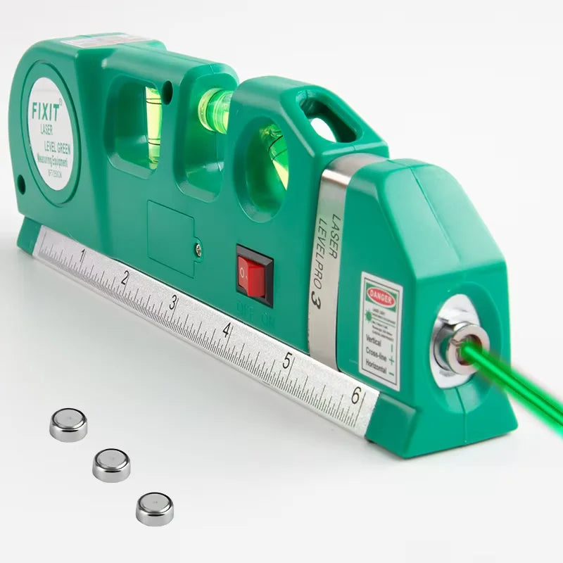 CowLost | product_id-homefish-multipurpose-easy-to-use-laser-level-kit-with-cross-line-and-8ft-tape-measure |16