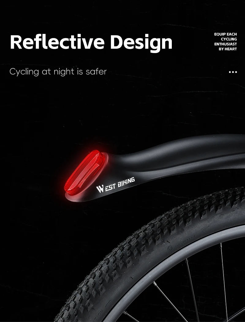 CowLost | sporting-goods-west-biking-reflective-high-toughness-bicycle-fender-for-26-27-5-inch-mtb |25