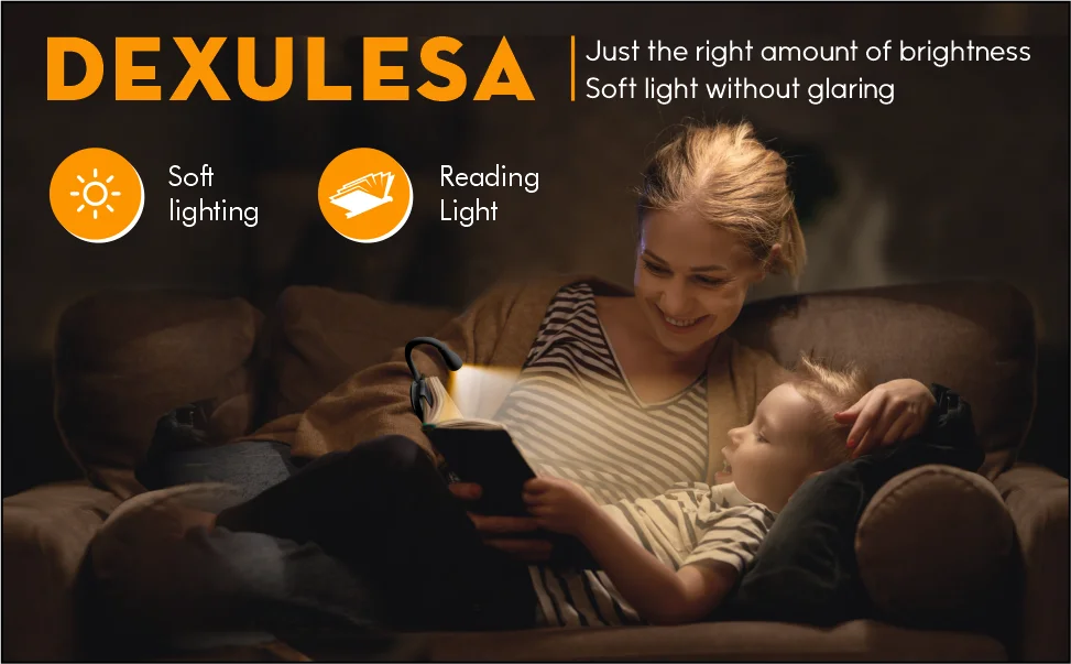 CowLost | product_id-kfvc-rechargeable-clip-on-led-book-light-with-3-color-eye-protection-and-360-flip |10