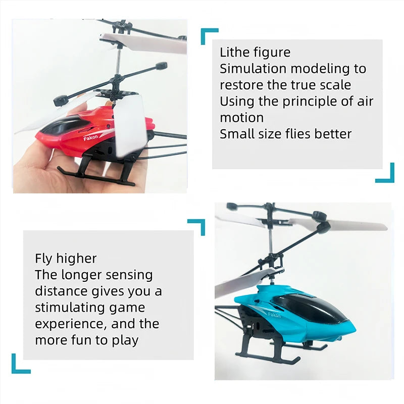 CowLost | product_id-mini-rechargeable-rc-drone-helicopter-safe-fall-resistant-children-toy-no-remote-control-battery |3