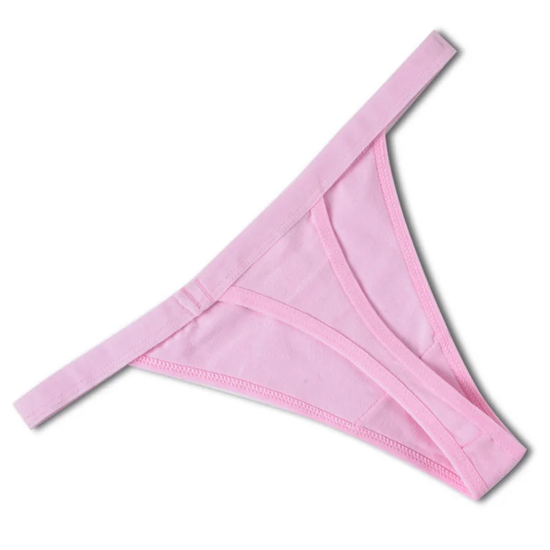 CowLost | wsfsljwdw-sexy-women-cotton-g-string-thongs-low-waist-seamless-panties |21