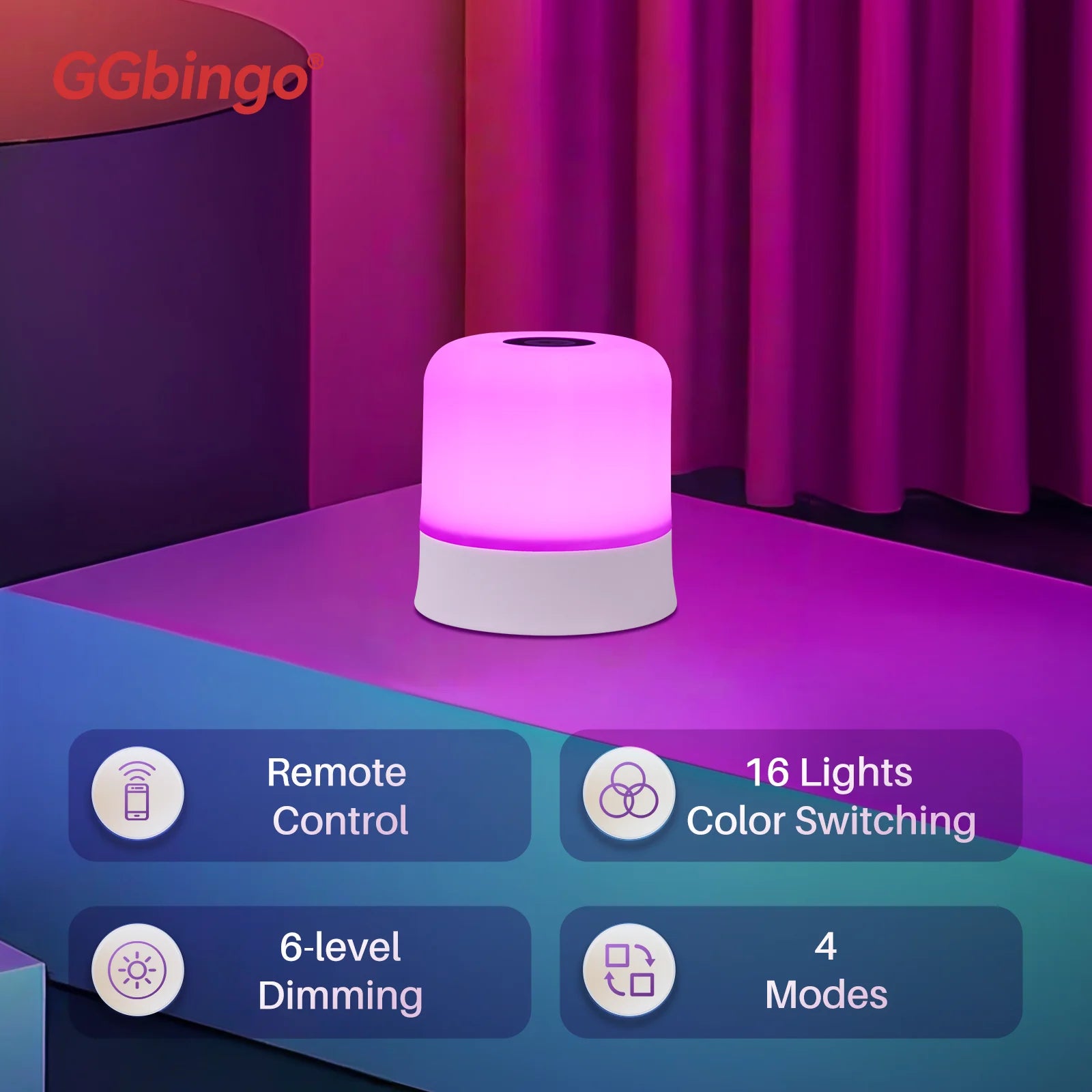 CowLost | product_id-ggbingo-rechargeable-touch-rgb-dimmable-night-light-with-remote-for-bedroom-and-living-room |3
