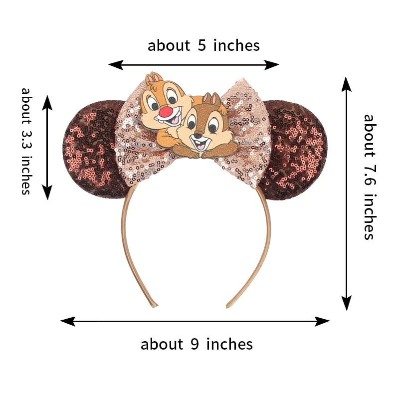 CowLost | chip-n-dale-ear-headband-for-adults-party |2