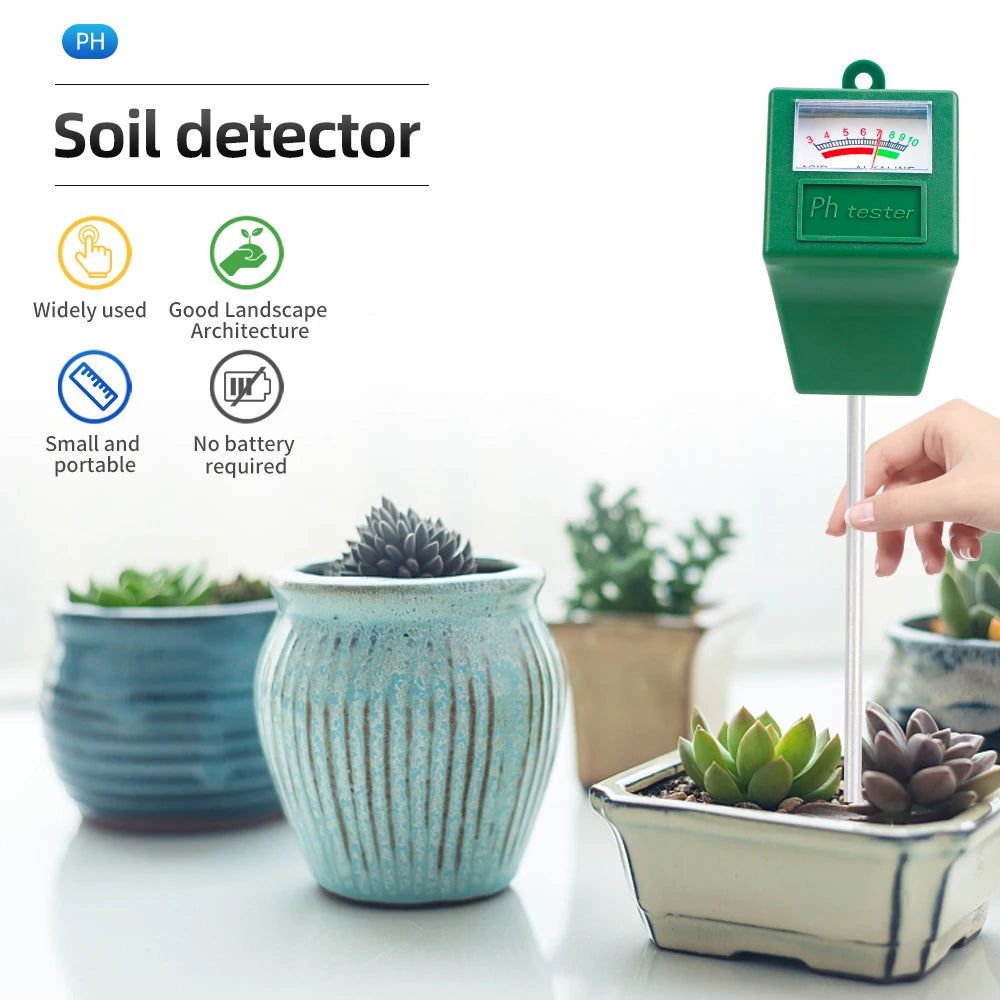 Digital Soil PH Meter Tester with Probe for Garden Plant Soil Acidity Test