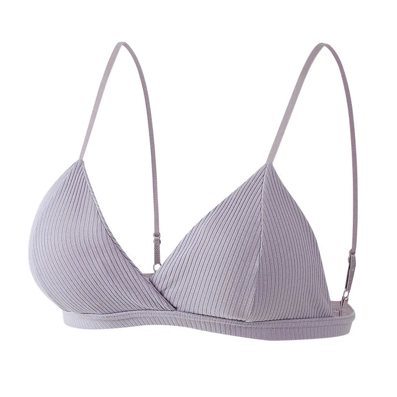 CowLost | product_id-cotton-padded-wire-free-push-up-bra-for-women-solid-comfortable-bralette |3