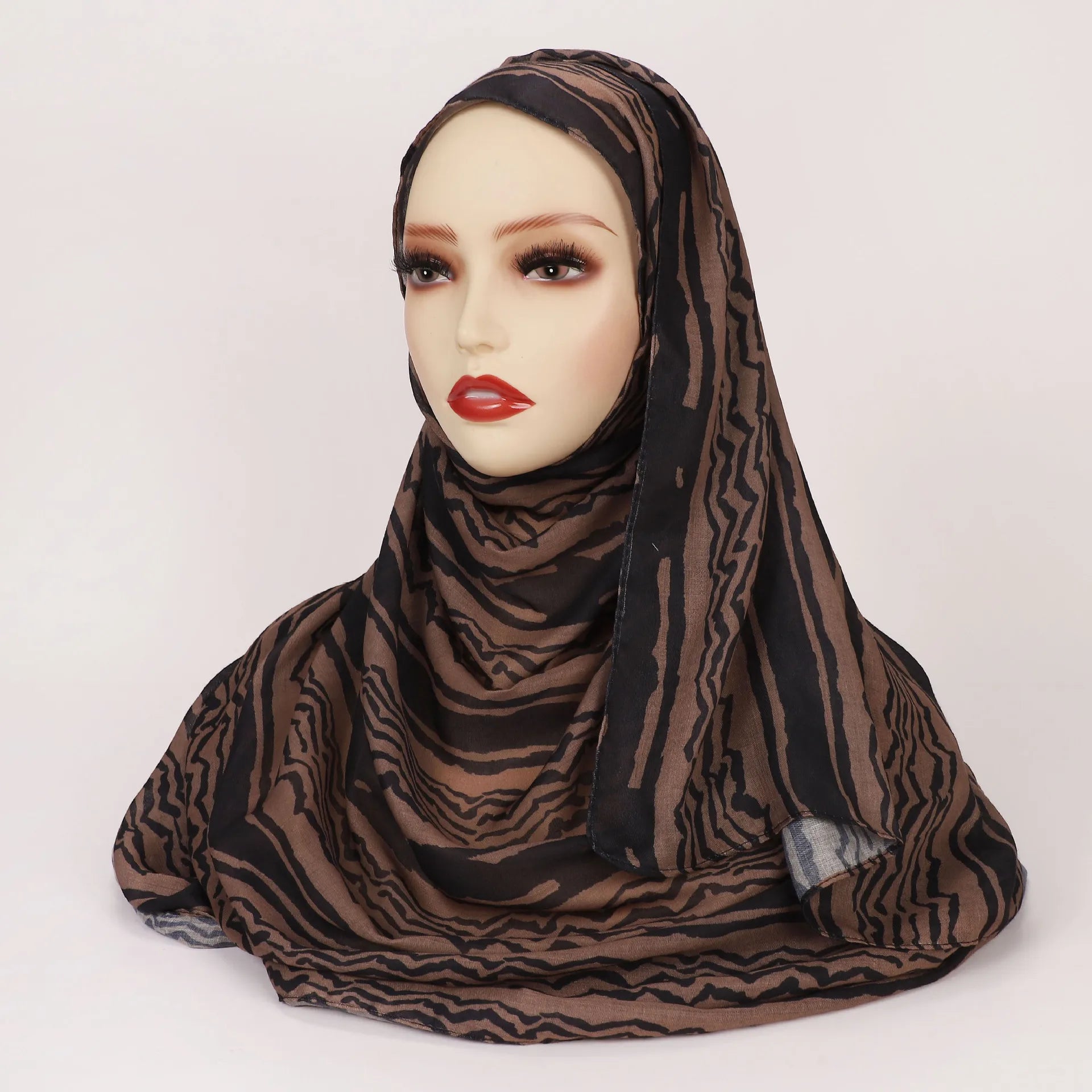 CowLost | bohemian-print-women-watercolor-soft-muslim-hijab |26