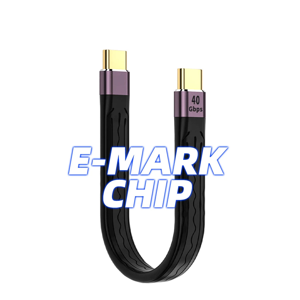 CowLost | product_id-usb-3-1-4-0-type-c-to-type-c-cable-40gbps-100w-pd-5a-fast-charging-for-samsung-macbook-hard-drive-power-bank |10