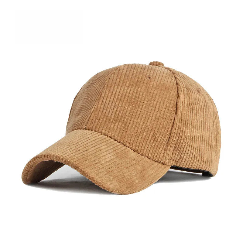 CowLost | corduroy-baseball-cap-for-women-men-new-cotton-solid-color-sunhat |29
