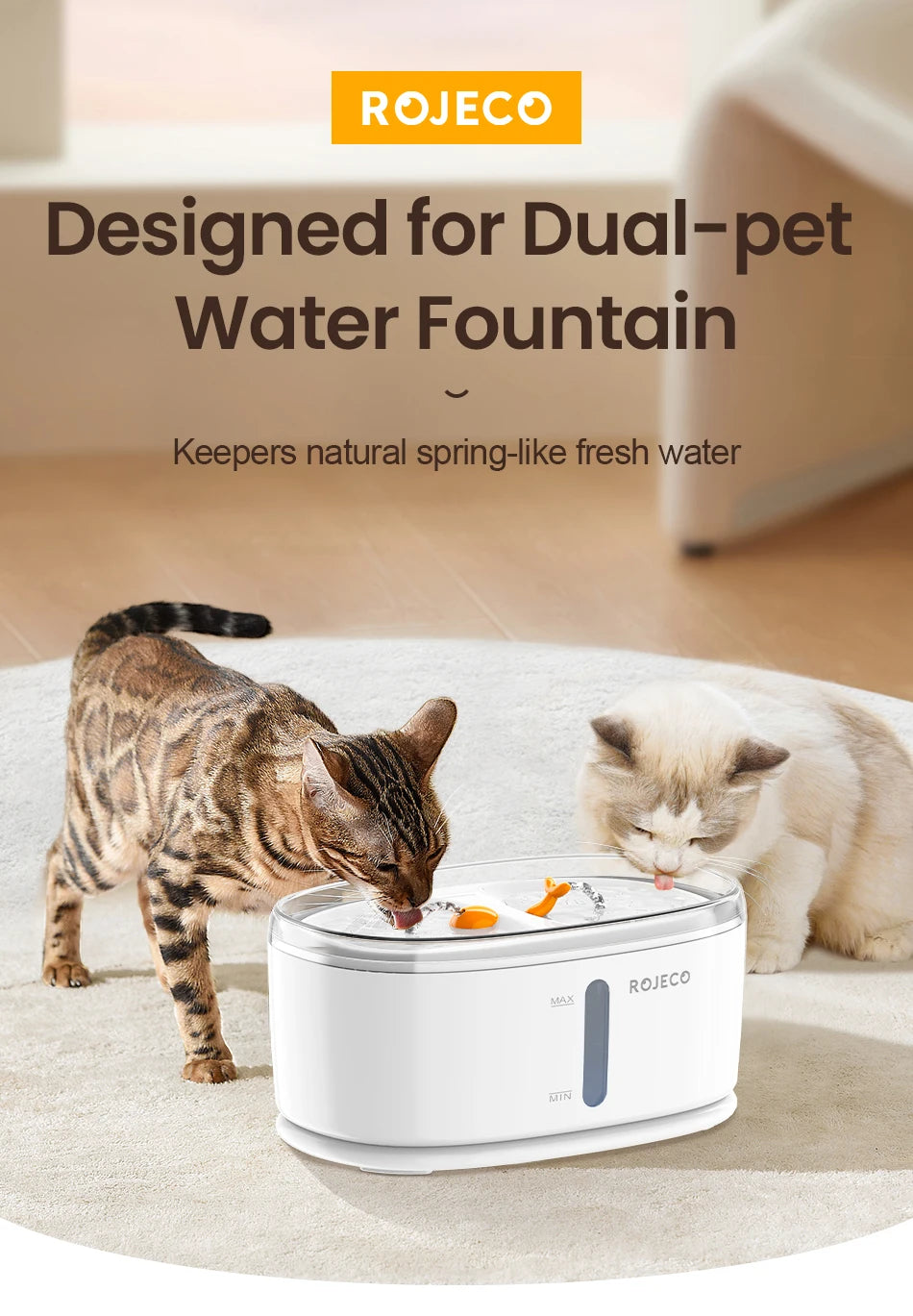 CowLost | cat-food-rojeco-automatic-dual-cat-water-fountain |9