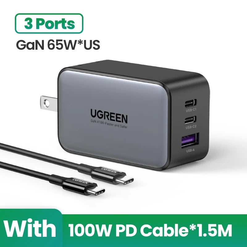 CowLost | ugreen-100w-gan-charger-usb-c-charger-qc4-0-3-0-quick-charge |22
