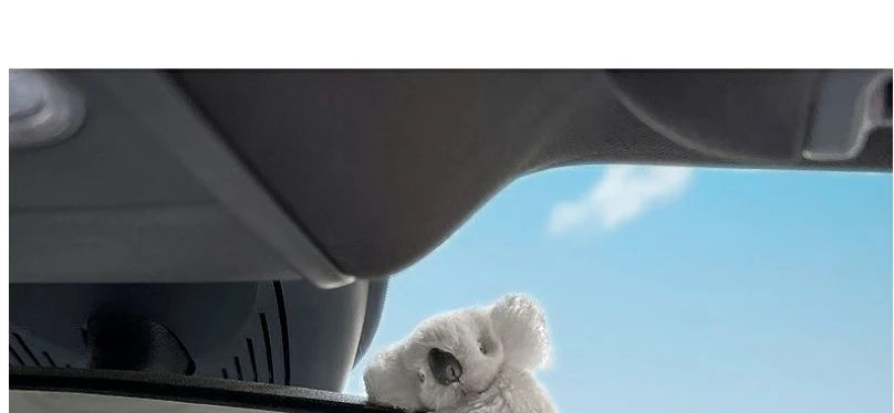 CowLost | product_id-plush-koala-car-interior-decoration-clip-for-rearview-mirror-sun-visor-gift |19