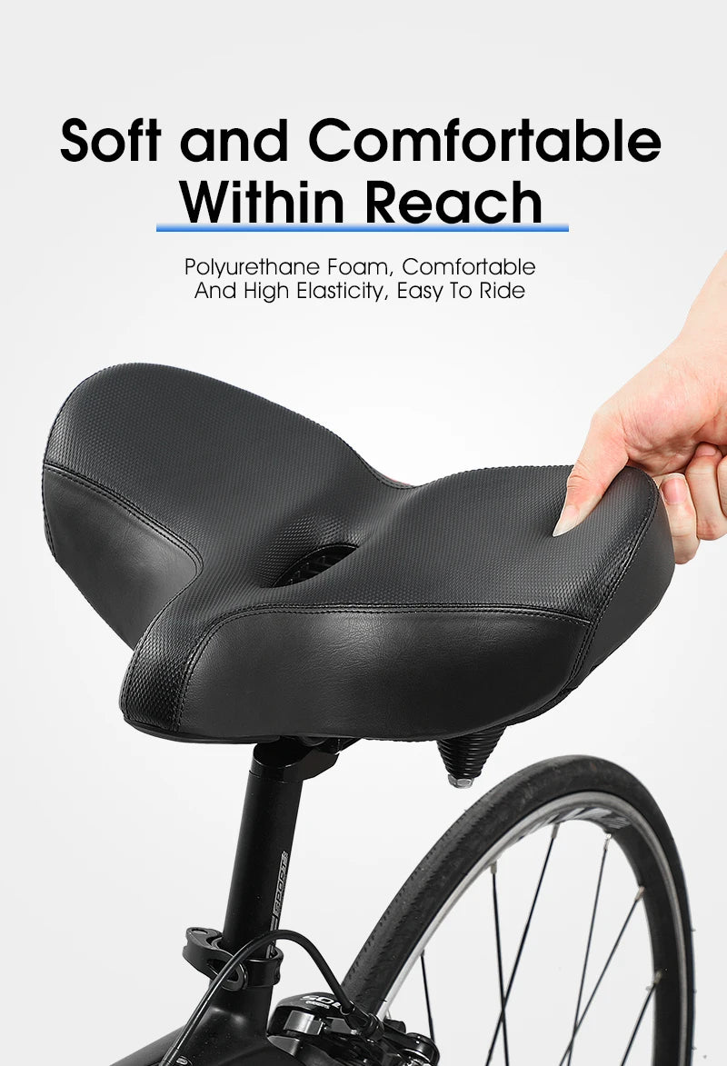 CowLost | west-biking-widen-bicycle-saddle-ergonomic-thick-comfortable-bike-saddle-shock-absorbtion-mtb-e-bike-cushion-bicycle-accessories |15