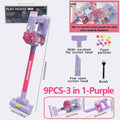 Kids Electric Vacuum Cleaner Toy Pretend Play Cleaning Set Educational Gift for Toddlers