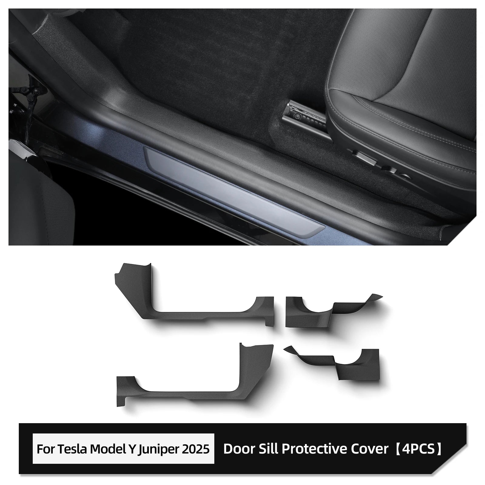 CowLost | for-tesla-model-y-juniper-launch-2025-door-sill-strip-guard |15