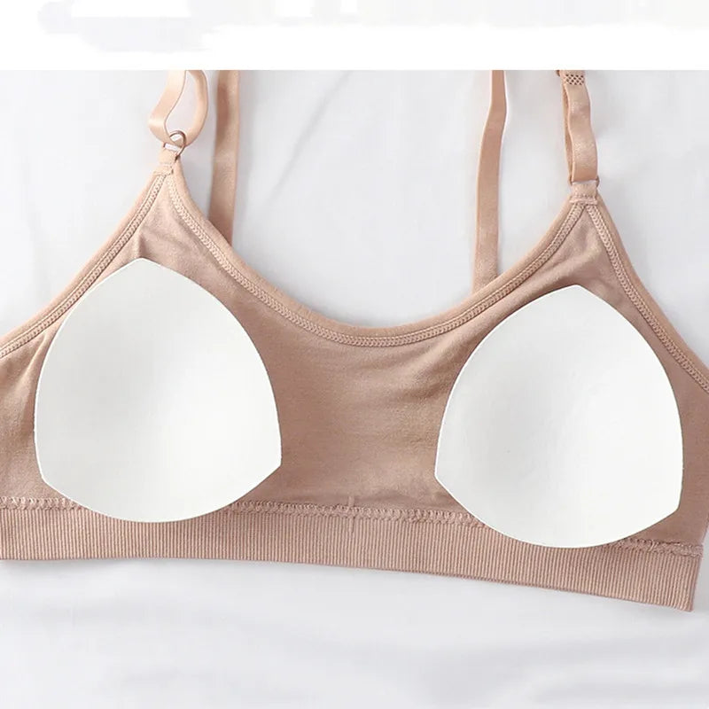 CowLost | product_id-women-seamless-wire-free-push-up-bra-high-waist-thong-set |6