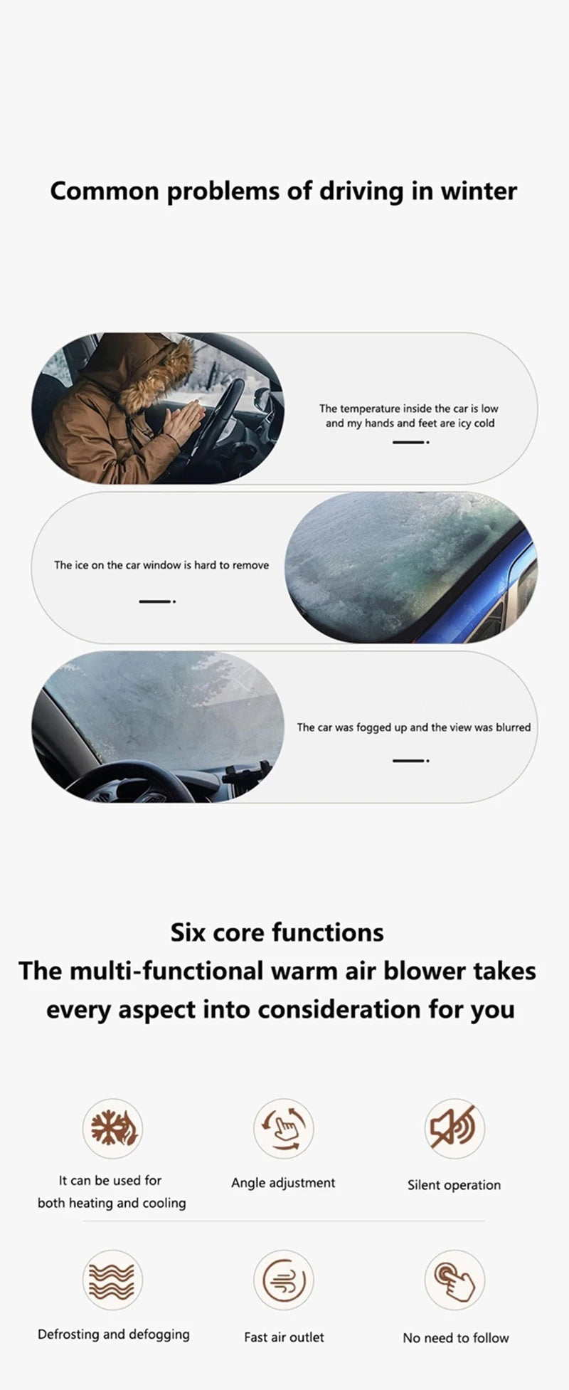 CowLost | product_id-2-in-1-12v-200w-portable-car-heater-360-rotating-windshield-defroster |8