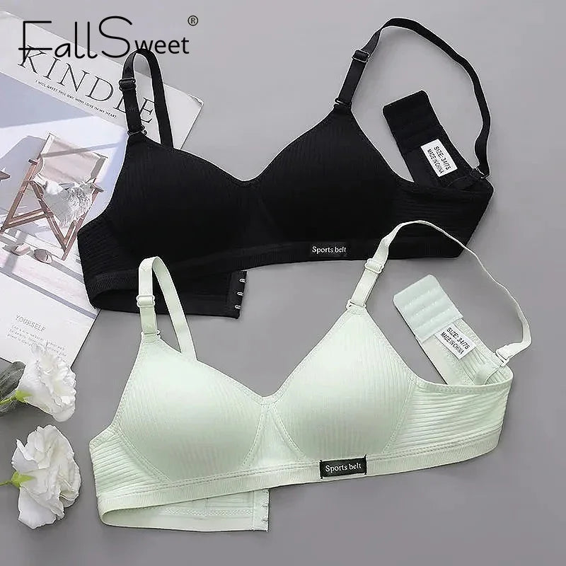 CowLost | product_id-fallsweet-womens-wireless-seamless-push-up-3-4-ab-cup-bra |2