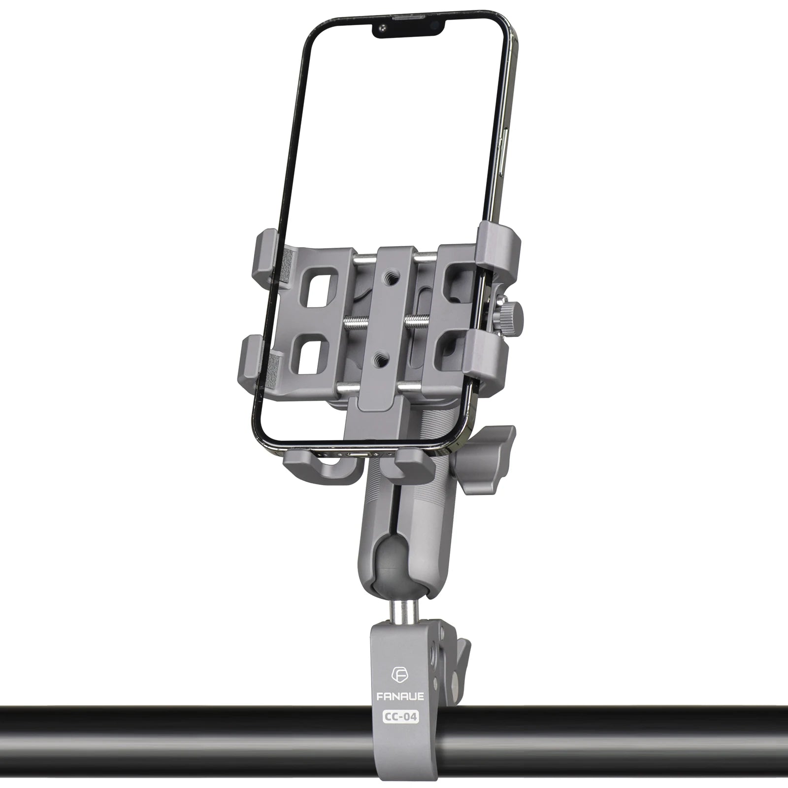 CowLost | product_id-fanaue-aluminum-motorcycle-phone-mount-with-vibration-dampener-for-atv-utv-scooter-handlebars |14